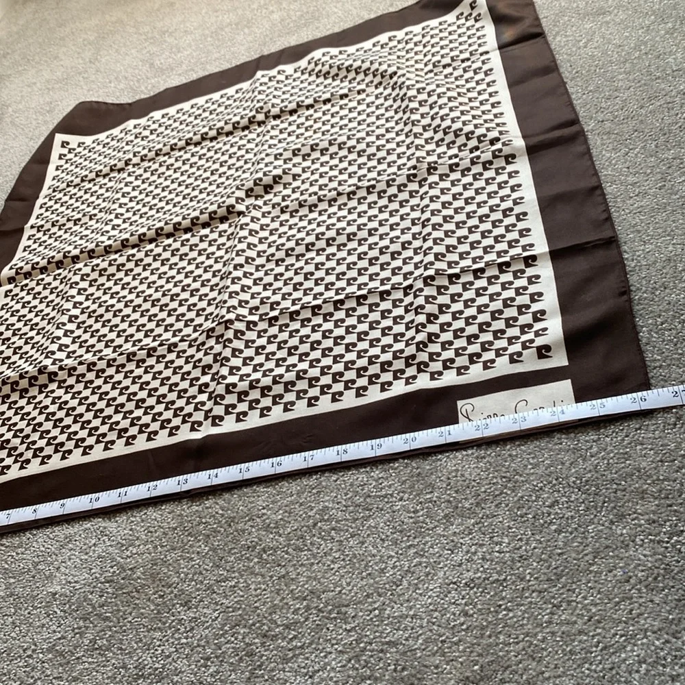 Vintage Pierre Cardin Square Scarf - Picture 4 of 7